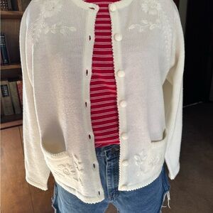 Vintage Floral Cardigan